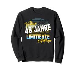 48 Jahre 48. Geburtstag I 48.ter Geburtstag I 48 Geburtstag Sweatshirt von GebGesch 48. Geburtstag Geschenke