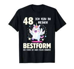 48 Jahre Geburtstag Frau I 48.ter Geburtstag I 48 Geburtstag T-Shirt von GebGesch 48. Geburtstag Geschenke