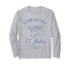 57 Jahre 57. Geburtstag I 57.ter Geburtstag I 57 Geburtstag Langarmshirt von GebGesch 57. Geburtstag Geschenke