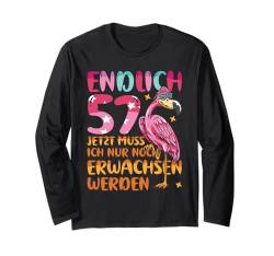 57 Jahre Geburtstag Frau I 57.ter Geburtstag I 57 Geburtstag Langarmshirt von GebGesch 57. Geburtstag Geschenke