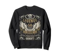 58 Jahre 58. Geburtstag I 58.ter Geburtstag I 58 Geburtstag Sweatshirt von GebGesch 58. Geburtstag Geschenke