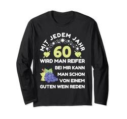 60 Geburtstag Frauen 60. Geburtstag Design Damen 60 Jahre Langarmshirt von GebGesch 60. Geburtstag Geschenke