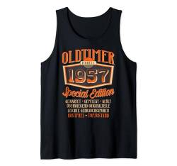 Geburtstag Deko Lustig Oldtimer 1957 geboren Mann Frau Tank Top von Geburtstag Geschenk Oldtimer Modell Special Ed.