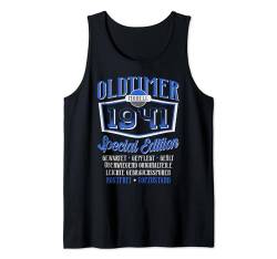 Geburtstag Deko Lustig Oldtimer Geboren 1941 Mann Frau Tank Top von Geburtstag Geschenk Oldtimer Modell Special Ed.