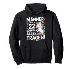 22. Geburtstag Mann Männer Ab 22 Jahre Deko Lustig Geschenk Pullover Hoodie von Geburtstag Geschenke für Männer zum 22. Geburtstag