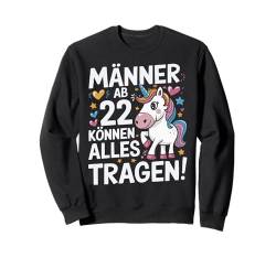 22. Geburtstag Mann Männer Ab 22 Jahre Deko Lustig Geschenk Sweatshirt von Geburtstag Geschenke für Männer zum 22. Geburtstag