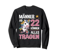 22. Geburtstag Mann Männer Ab 22 Jahre Lustiger Spruch Sweatshirt von Geburtstag Geschenke für Männer zum 22. Geburtstag