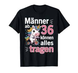 36. Geburtstag Mann Männer Ab 36 Jahre Lustiger Spruch T-Shirt von Geburtstag Geschenke für Männer zum 36. Geburtstag