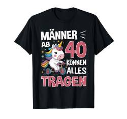 40. Geburtstag Mann Männer Ab 40 Jahre Lustiger Spruch T-Shirt von Geburtstag Geschenke für Männer zum 40. Geburtstag