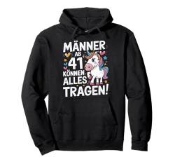 41. Geburtstag Mann Männer Ab 41 Jahre Deko Lustig Geschenk Pullover Hoodie von Geburtstag Geschenke für Männer zum 41. Geburtstag