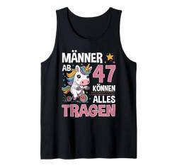 Herren 47. Geburtstag Mann Männer Ab 47 Jahre Lustiger Spruch Tank Top von Geburtstag Geschenke für Männer zum 47. Geburtstag