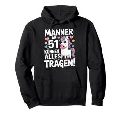 51. Geburtstag Mann Männer Ab 51 Jahre Deko Lustig Geschenk Pullover Hoodie von Geburtstag Geschenke für Männer zum 51. Geburtstag