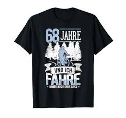 68. Geburtstag Mann Fahrrad, Fahrradfahrer, 68 Jahre Biker T-Shirt von Geburtstagsgeschenke Für Radfahrer & Rad Geschenke