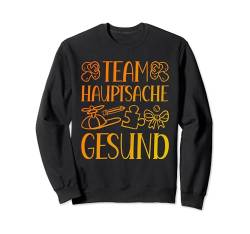 Team Hauptsache Gesund - Gender Reveal Sweatshirt von Gender Reveal Party team hauptsache gesund