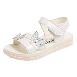 35 Kinder Kinder beschuht Sommer-Schmetterlings-Sandalen mit -Art- und Weisekleinem Mädchen-weicher unterer Prinzessin-Sandelholz Sandalen Damen 38 von Generic