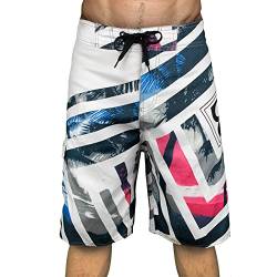 Badeshorts für Herren 120xl Schnelltrocknend Swim Trunks Badehose Herren Grun Hauptmaterial Badehose Herren XXXL Tagesangebote Heute Camouflage Shorts Herren Badehose Herren Muster von Generic