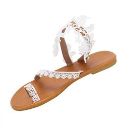 Damen Sandalen Sommer Sandalen Damen Sommer Glitzer Strass Pantoletten Offener Zeh Sandalen Mit Keilabsatz Sommer Freizeit Sandale Reißverschluss Große Größe Sandalen Freizeit Beach Flip Flops von Generic