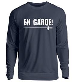 Hochwertiger Unisex Pullover - Fechten T-Shirt Florett Kampfsport Degen En Garde Säbel Fechter Geschenk von Generic
