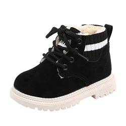 Kinder-Winterstiefel - Komfortabel Mode Boots Basic Regenstiefel Boots Klassische Stiefel Stiefeletten Kleinkind Warm Sock Schuhe Weiche Sohle Cowboystiefel Jungen Mädchen Schneestiefel von Generic