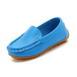 Mädchen Hohe Sneaker 26 Weiche Slipper für, Kinder, und Mädchen, zum Hineinschlüpfen, Kleid, Flache Schuhe, Bootsschuhe, Freizeitschuhe Hallenturnschuhe Mädchen 41 (Sky Blue, 33 Big Kids) von Generic