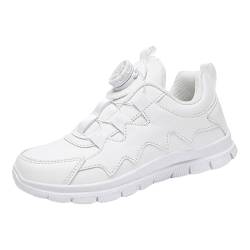 Turnschuhe Jungen Mädchen Kinder Prinzessin Schuhe Pu Kinderschuhe Led Modische Laufschuhe Masche Sports Shoes Flach Dicker Boden Laufschuhe Outdoor Fitnessschuhe von Generic