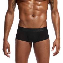 Ultra DüNne Boxershorts FüR Herren MäNner Sexy UnterwäSche Stretch Unterhosen Weich HöSchen Atmungsaktiv WäSche Fashion Solid Badeshorts von Generic