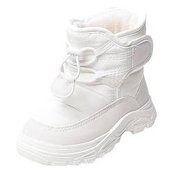 Winterstiefel Junge - Barefoot Gummistiefel Kinder Barfußschuhe Leicht Traillaufschuhe Winterschuhe Mädchen Übergangsschuhe Sneaker Winter Outdoor rutschfest Winterschuhe von Generic