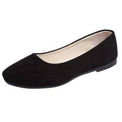 Damen Sommer Vintage Sandalen Geschlossen Vorne Bequem Einfach Mode Schuhe Frauen Sommer Elegant Freizeitschuhe Loafers Frauen Loafers Frauen Loafers Frauen Leicht Niedrig, Schwarz , 39 EU von Generico