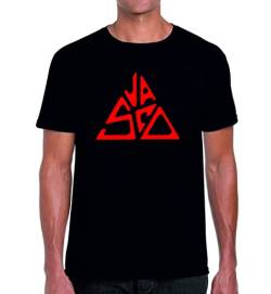Generico T-Shirt aus Baumwolle Vasco Rossi Blasco Logo Konzert, Schwarz , M von Generico