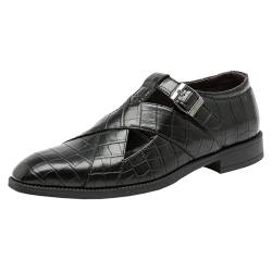 Atmungsaktive Schuhe Herren Tennis Schuhe MäNner Modische Herrenschuhe aus mit atmungsaktivem und bequemem Business-Schnürschuh Clogs & Pantoletten FüR Herren On Running Herren (Black, 38) von Generisch