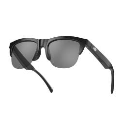 Audiobrillen, intelligente Sonnenbrillen - Leichte polarisierte Audiobrille | UV-Schutz-Sonnenbrille, kabellose Outdoor-Sonnenbrille mit Mikrofon und Lautsprechern zum Hören von Musikanrufen von Generisch