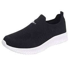 Badelatschen Herren 44 Beach Shoes Quick Männer paar Schuhe große Größe Leichtgewicht Mesh Outdoor- nicht rutschfreie beiläufige Laufschuhe Badelatschen Herren 44 Beach Shoes Quick (Black, 42) von Generisch