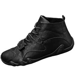 Damen Hallenschuhe Bade Herren Schlappen Sneaker Mode Und Casual Männer Flache Leichte Mesh Atmungsaktive Einfarbig Barefoot Shoes WasserhäNgematte Erwachsene Sneaker (Black, 41) von Generisch