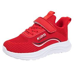 Generisch Babyschuhe Mädchen Sneaker Mädchen, leicht, atmungsaktiv, sportlich, rutschfest, weich Sneaker 34 (RD2, 35.5 Big Kids) von Generisch