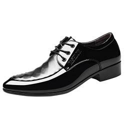 Generisch Herren Anzugschuhe Schnürhalbschuhe Formale Business Lederschuhe Oxford Derby Schuhe Hochzeit Schuhe SchnüRschuhe Herren Trachtenschuh Herren von Generisch