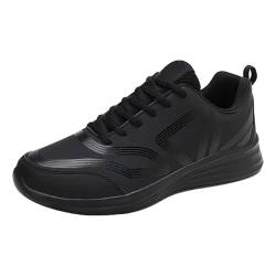 Generisch Herren Sneaker Walkingschuhe Atmungsaktiv Straßenlaufschuhe Sportschuhe Workout Fitness Tennisschuhe Schuhe Leichte Schuhe Herren Braune Herren Sneaker Hallenschuhe Herren Fussball Weiß von Generisch