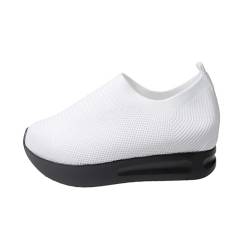 Generisch Walkingschuhe Damen Arch Support Orthopädische Schuhe Plantarfasziitis Laufschuhe Komfortabel Atmungsaktiv Sportschuhe mit Luftpolster Schuhe 42 Damen Schuhe Bequem BüRo von Generisch