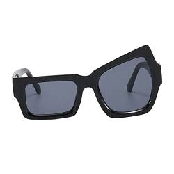 Polarisierte Sonnenbrille Herren Damen, Sonnenbrille Unisex, Sonnenbrillen Klassische Retro Irregulär Eckige Sonnen Brille, Autofahren Reise Camping Gläser. von Generisch