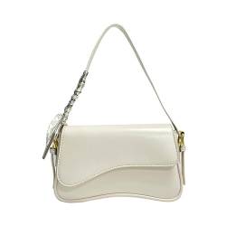 Portemonnaie Geldbeutel Damen Mittelgroß Backpack Umhängetasche für Damen, Handtasche, Clutch, klassische -Umhängetasche Portemonnaie Geldbeutel Damen Mittelgroß Backpack (White, One Size) von Generisch