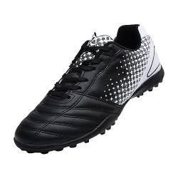 Schuhe 39 Damen Kinder-Fußballschuhe, Lauftrainingsschuhe für Schüler und Sportler im von 7 bis 15 Jahren Sneaker Schuhe Herren Slipper (Black, 34 Big Kids) von Generisch