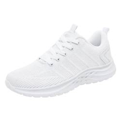 Wanderschuhe Herren Laufschuhe Turnschuhe Laufschuhe Herren Turnschuhe Joggingschuhe Leichtgewichts Sneaker Tennisschuhe Fitness Wanderschuhe Arbeitsschuhe ohne Stahlkappe Sneaker Herren 45 Weiß von Generisch