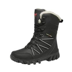 Winterschuhe Herren Turnschuhe Herren Arbeitsschuhe Raillaufschuhe Herren Leicht Atmungsaktiv Wanderstiefel rutschfest Turnschuhe Arbeitsschuhe Trekkingschuhe Herren 43 von Generisch