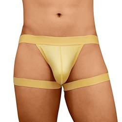 herren's g-Strings, Thongs & Tangas männer Unterhose Netz sexy Suspensorium Herren XXL Lange Unterhosen Herren warm 2pack Strapse schwarz XXL Nahtlose unterwäsche Herren Sport von Generisch