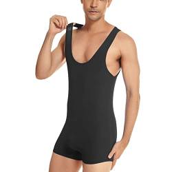 strapsstrümpfe weiß schwarz sexy Jumpsuit Herren für sex one-piece underwear Bodysuit Mann sexy Jumpsuit Herren unterwäsche männer Boxershorts menstruationsunterwäsche Bio Baumwolle von Generisch