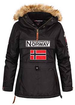 Geographical Norway Damen Boomera Jacke, Schwarz, XL von Geographical Norway