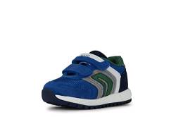 Geox B ALBEN Boy Sneaker, ROYAL/Green, 22 EU von Geox