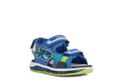 Geox Baby-Jungen B TODO Boy Sandal, ROYAL/LIME GREEN, 20 EU von Geox