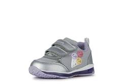 Geox Baby - Mädchen B Todo Girl Sneaker, Silber, 22 EU von Geox