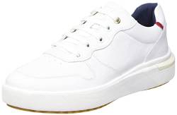 Geox D DALYLA Sneaker, White/Scarlet, 39 EU von Geox