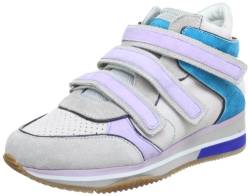 Geox D THRILL A D3221A00021C1454, Damen Sneaker, Grau (WHITE/GREY/OCTAME C1454), EU 38 von Geox